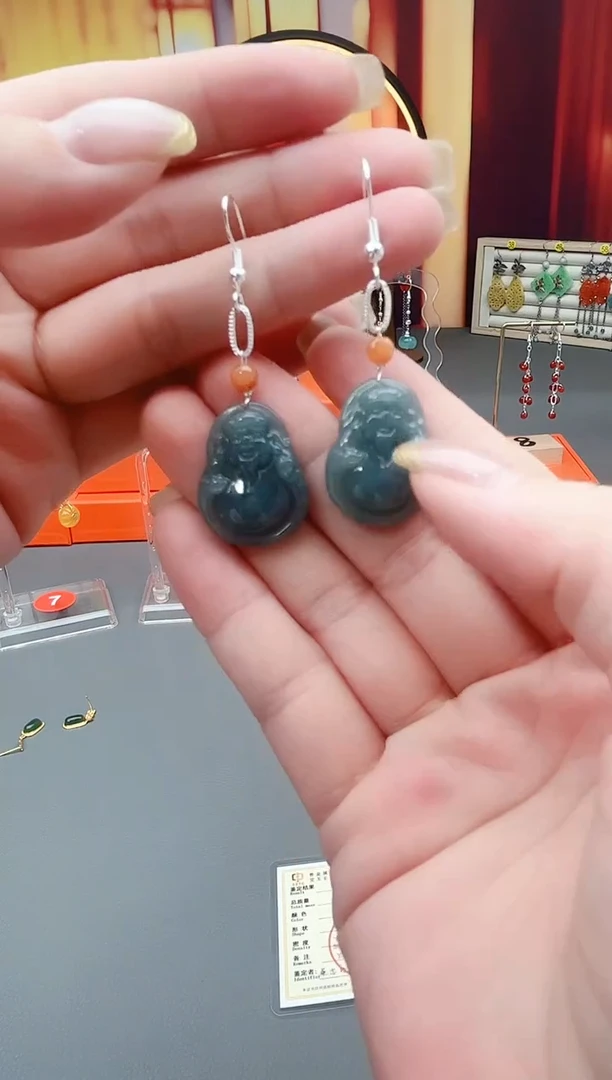 未镶嵌翡翠耳饰111111