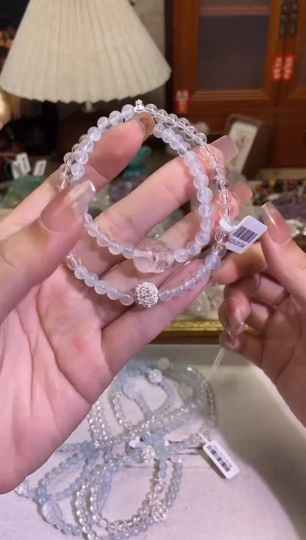 【闪购商品】海蓝宝石手链未镶嵌3030