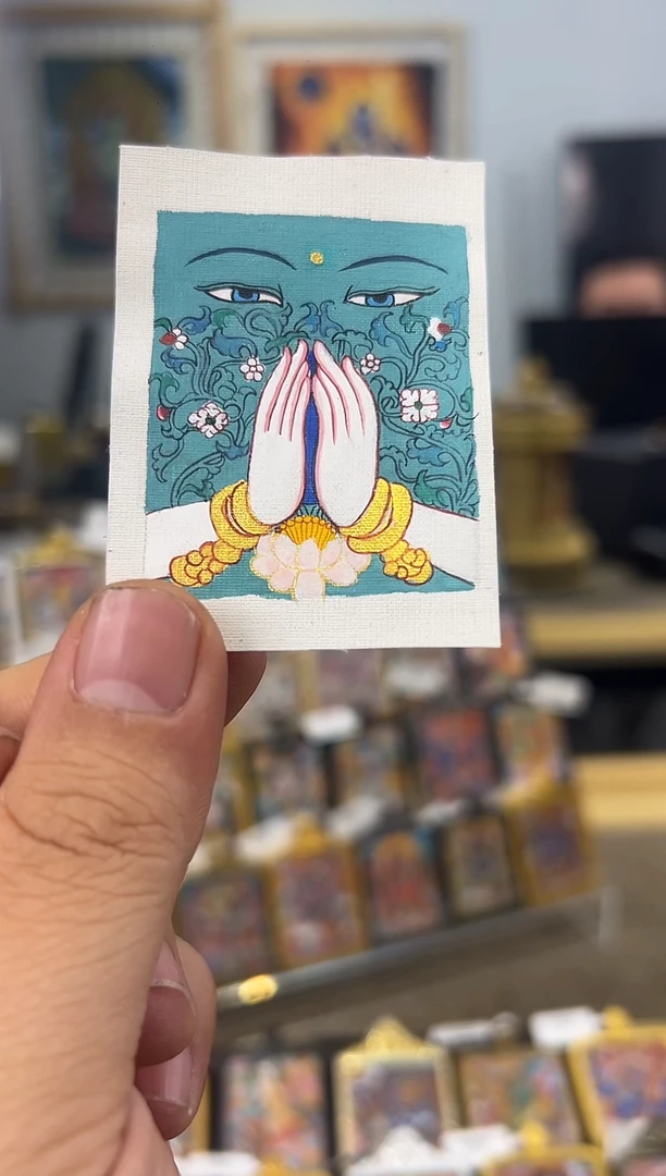 吊坠精美福利背卡