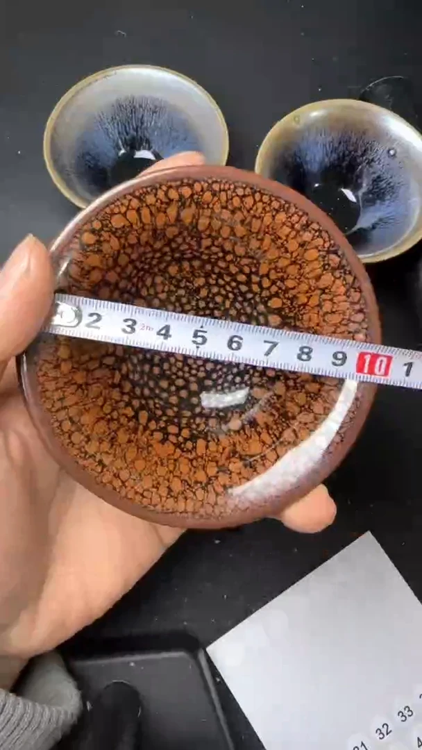 【闪购商品】茶盏建窑建盏微瑕茶器28