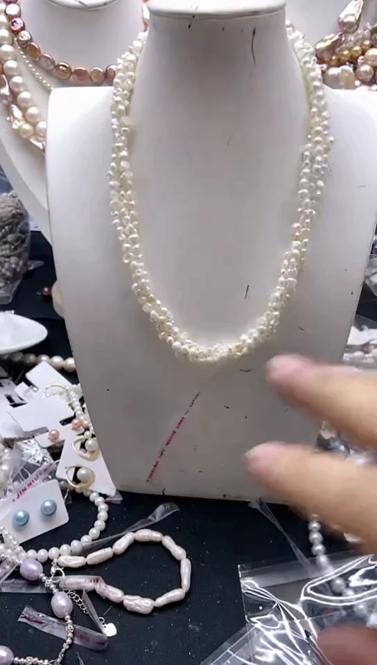 颈饰未镶嵌淡水珍珠1