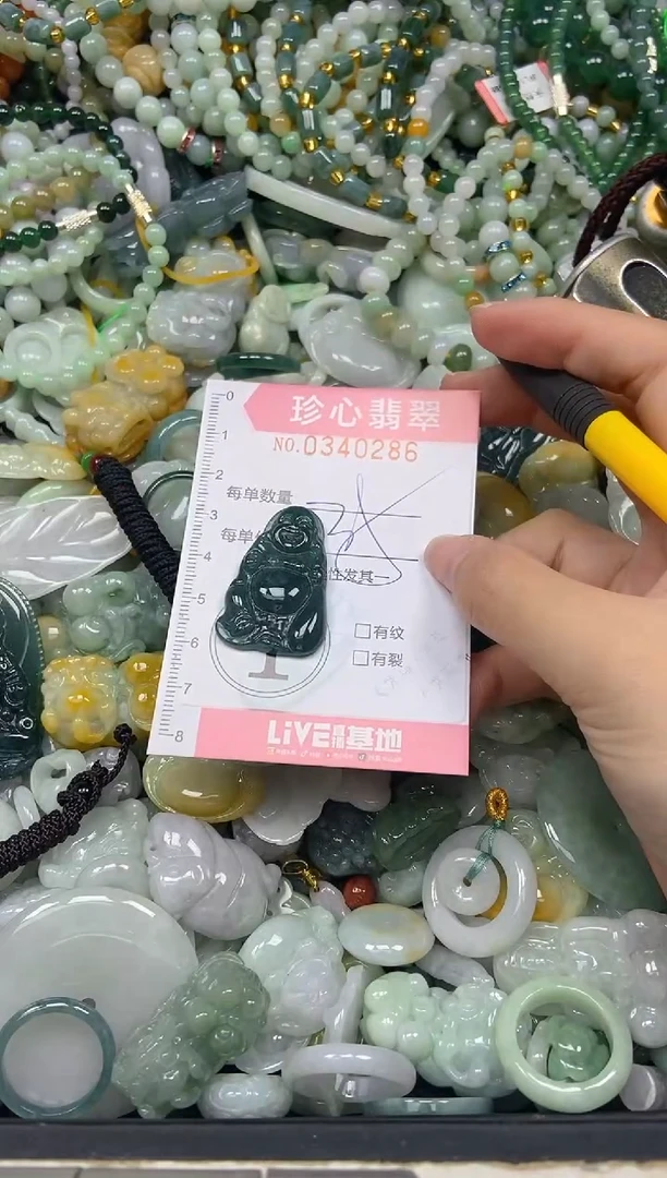颈饰未镶嵌翡翠闪购0340286