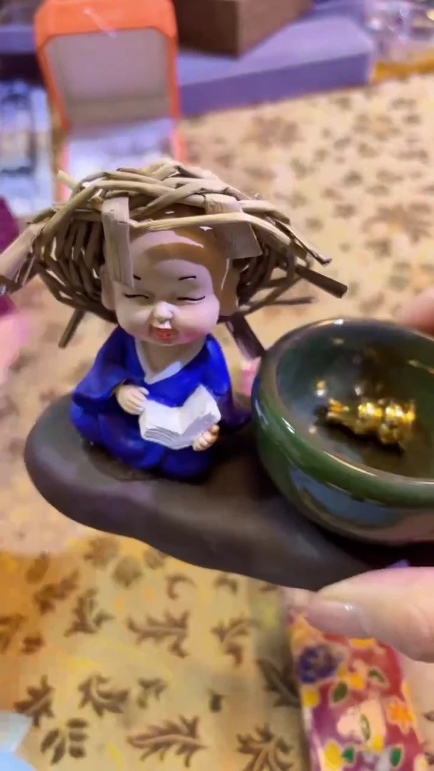 【闪购商品】瓷片陶茶666文玩周边多人