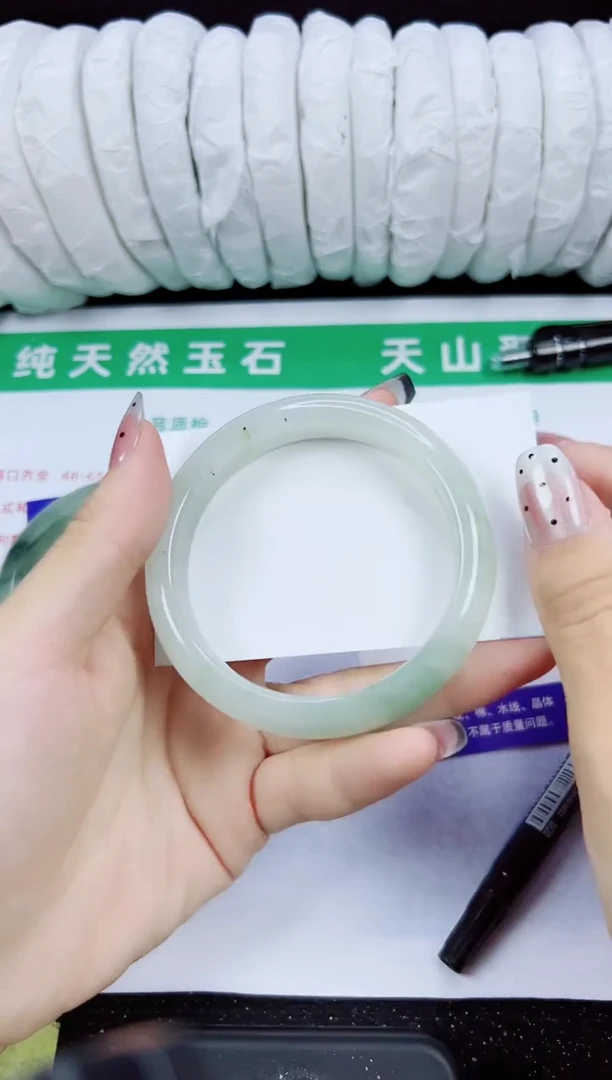 未镶嵌手镯石英质玉302-55/56