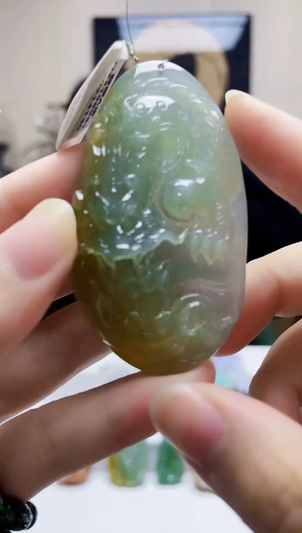 未镶嵌定制翡翠吊坠233