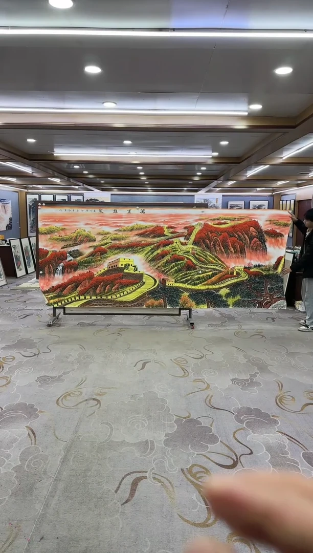 绘画Y-王红兵-大丈二-山水画