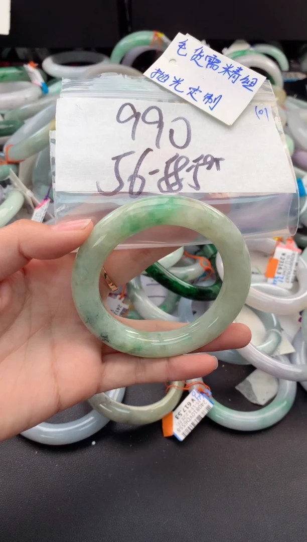 【闪购商品】定制翡翠未镶嵌毛货需精细抛光+多人