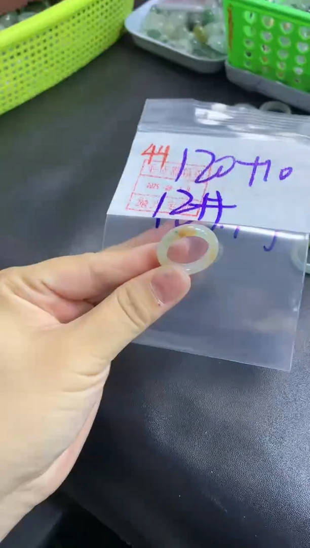 未镶嵌定制翡翠戒圈12#130毛货需精细抛光
