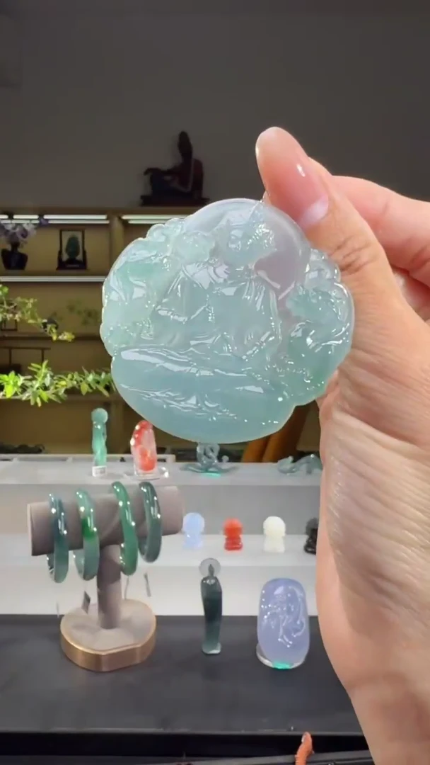 吊坠(不含链)未镶嵌翡翠度母