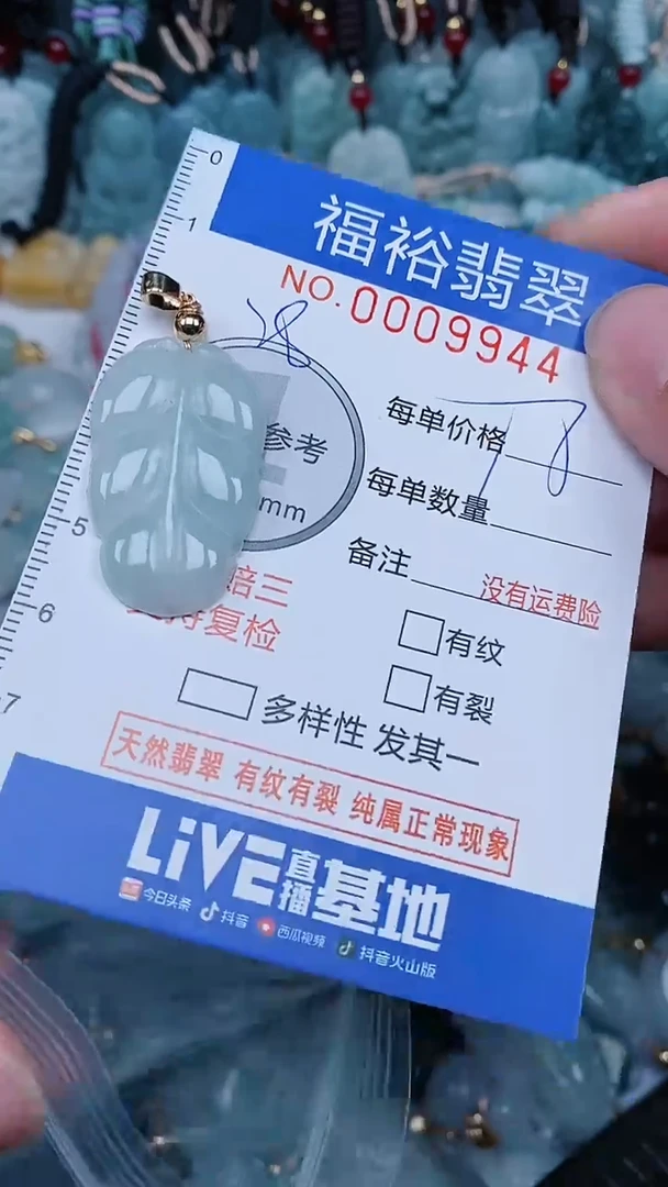 【闪购商品】翡翠颈饰未镶嵌...0009944