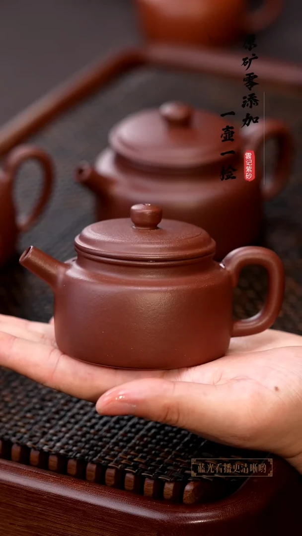 茶壶紫砂原矿零添加台西底槽青德中