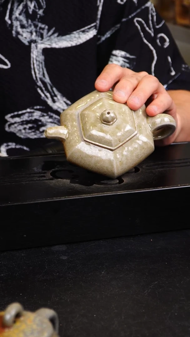 茶壶紫砂宜兴紫砂柴烧壶