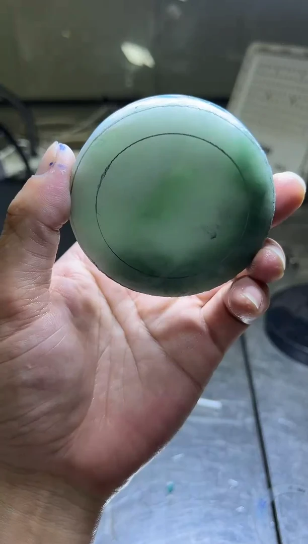 定制翡翠手镯未镶嵌SZ01DZS不退换  微瑕