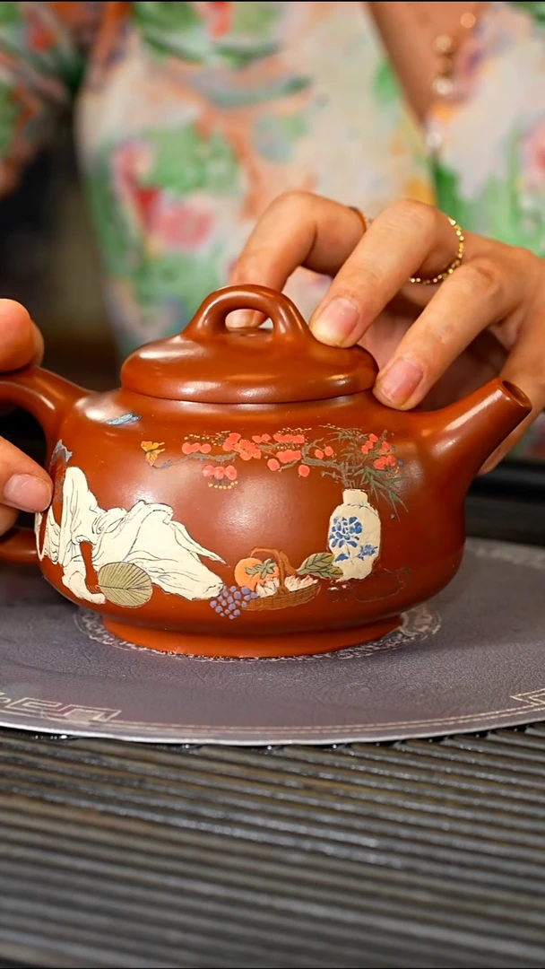 SSH 引梦红砂 福韵壶 450cc