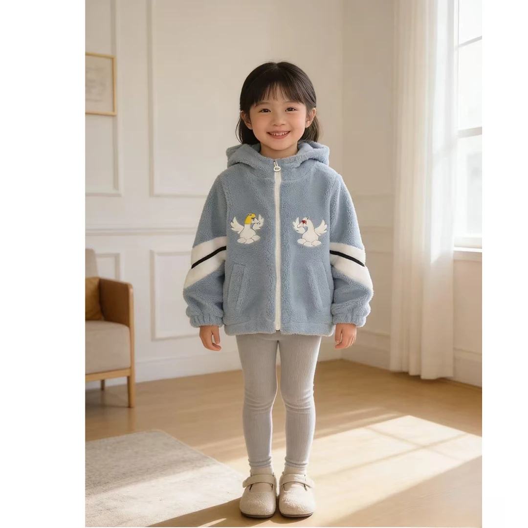 B3-711玛儿童秋冬百搭毛毛外套(03210019)