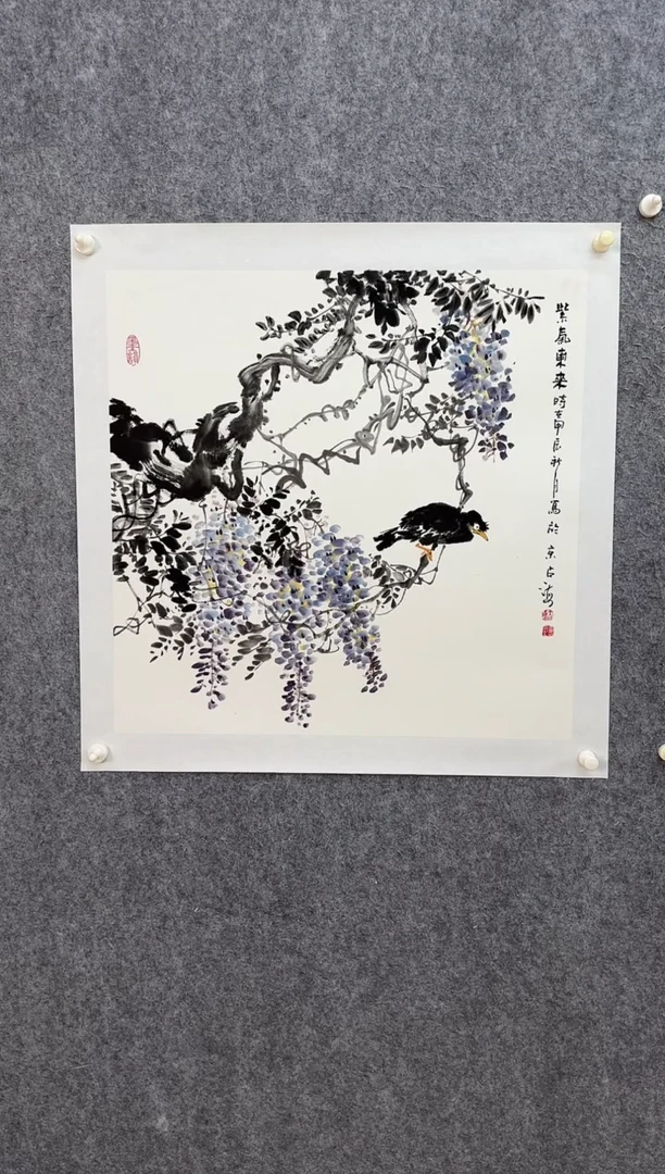 【闪购商品】国画ST-WZH花鸟绘画作品