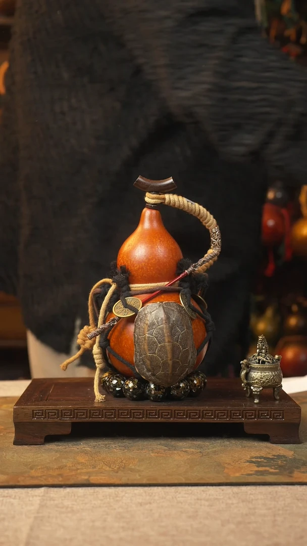 【闪购商品】398大漆葫芦一物一拍记葫堂出品