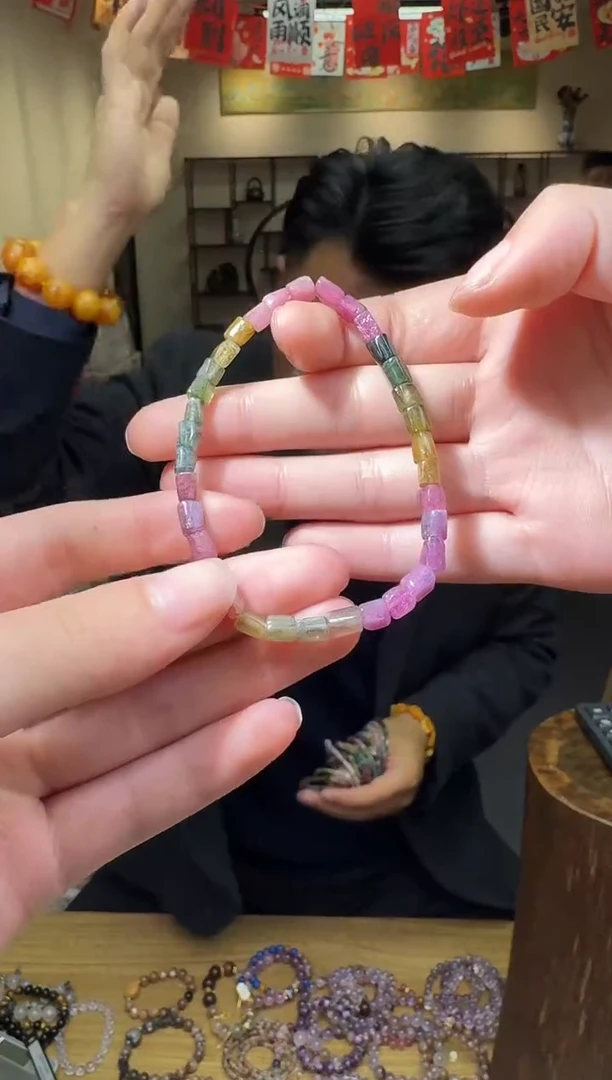 未镶嵌手链碧玺多样性发一件 534