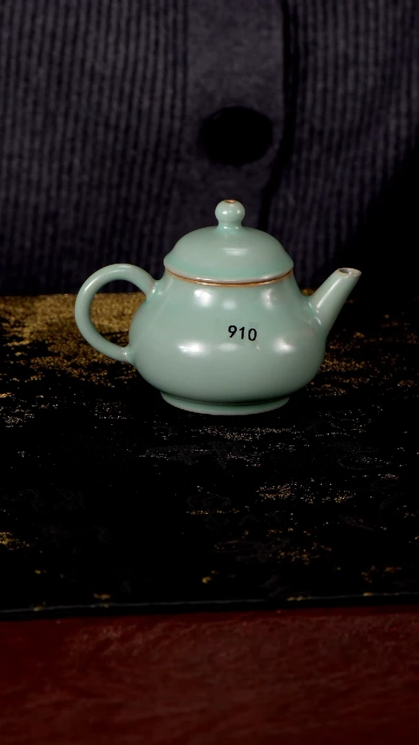 杯910 小潘壶110ml匠工款君绿釉