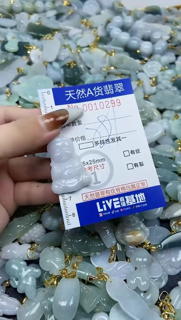 【闪购商品】翡翠颈饰未镶嵌天然A货翡翠