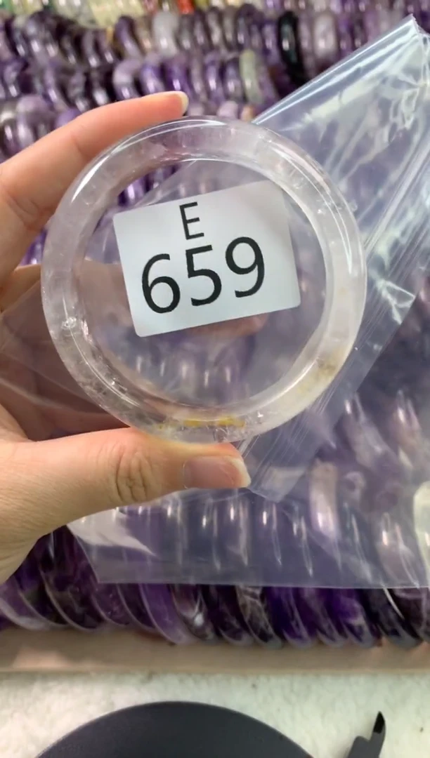 【闪购商品】水晶水晶手镯E未镶嵌659-56