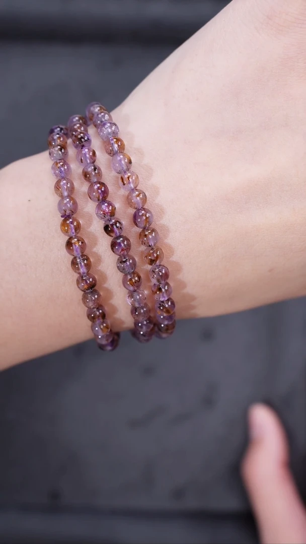 【闪购商品】水晶手串银S925镶嵌手串