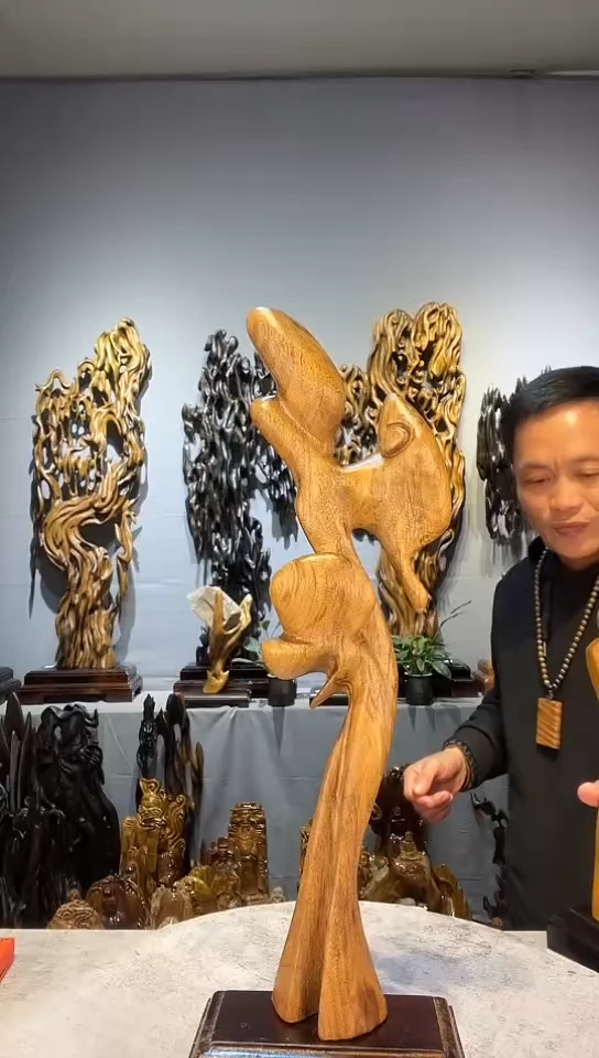 【闪购商品】金丝楠金丝楠小叶桢楠随行摆件69