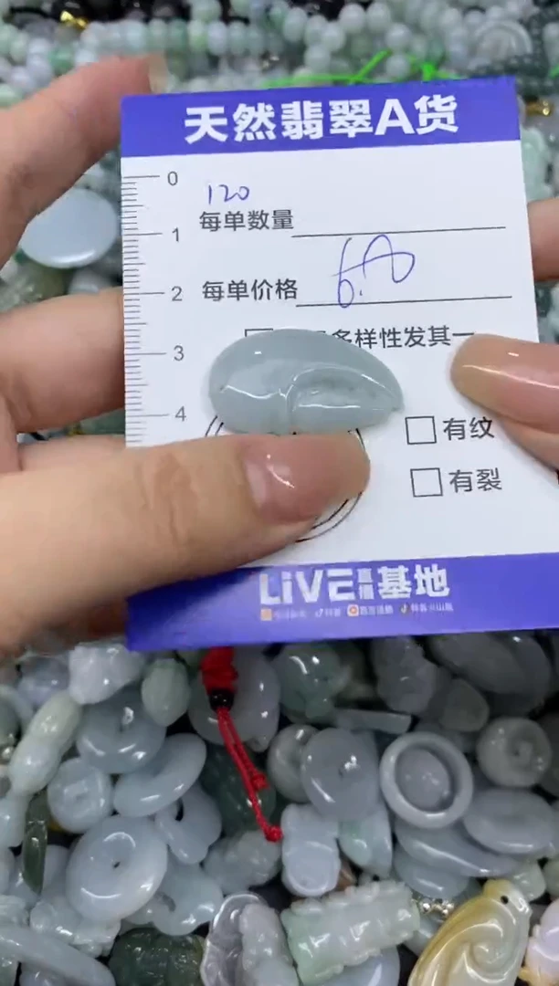 颈饰未镶嵌翡翠天然翡翠A货批量多样性发一件