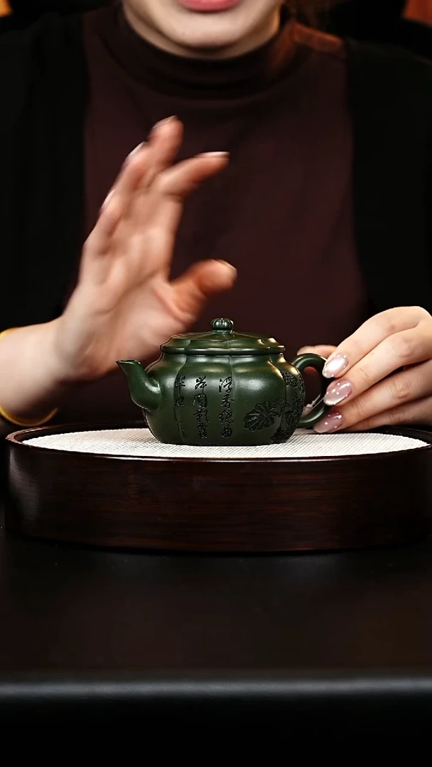 茶壶紫砂筋纹宫灯