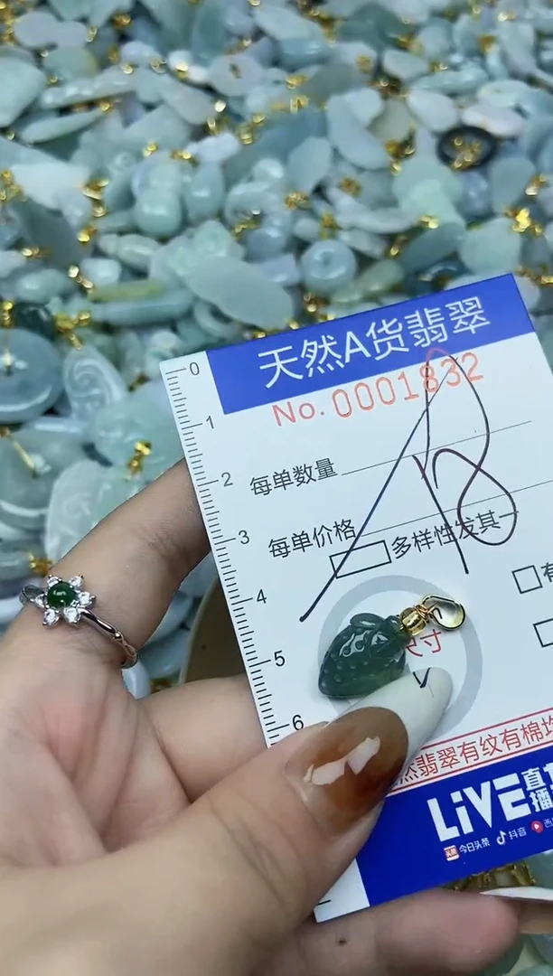 【闪购商品】翡翠颈饰未镶嵌天然A货翡翠