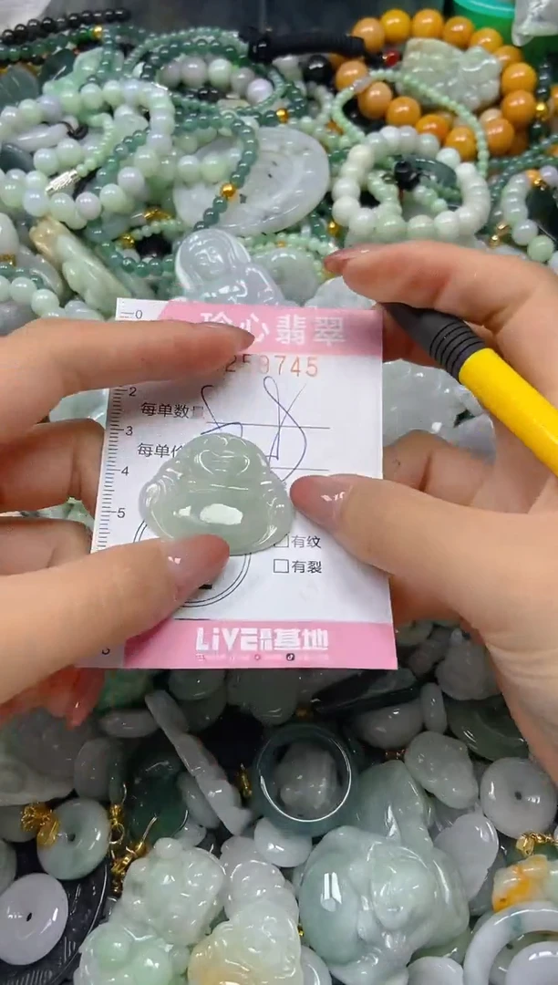 翡翠未镶嵌颈饰闪购0259745