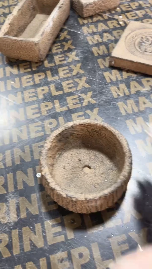 陶土【火山泥】小石钵