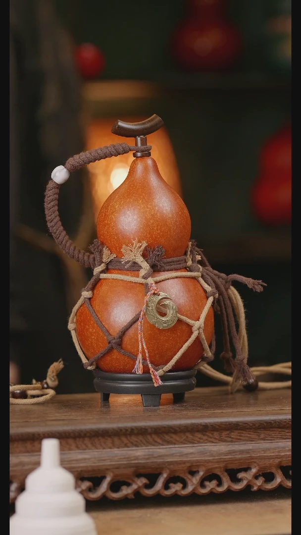 111号精品天然大漆酒葫芦一物一拍~