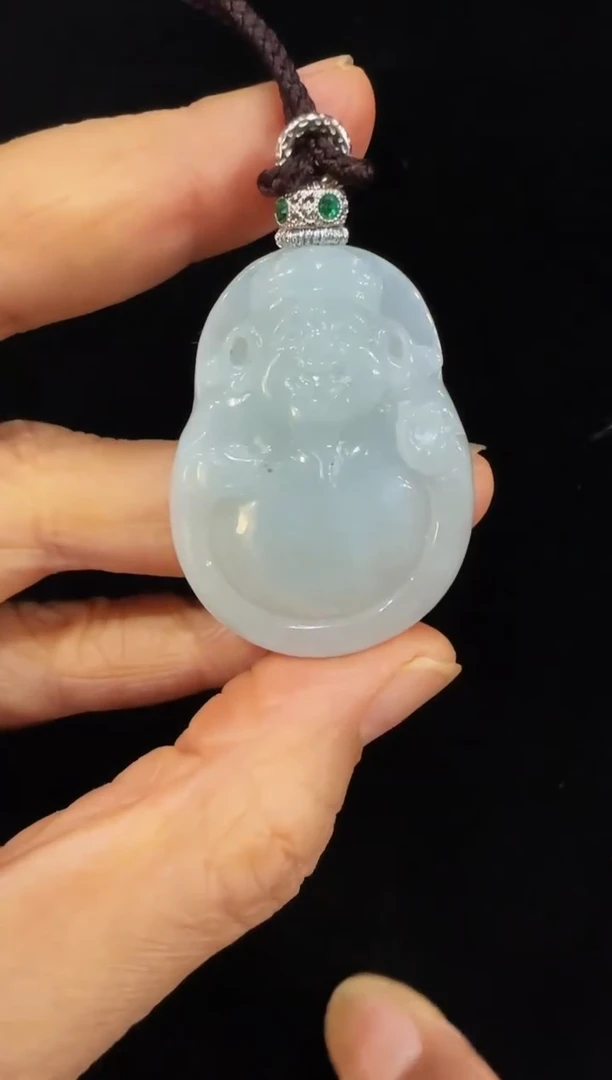 颈饰未镶嵌翡翠国风
