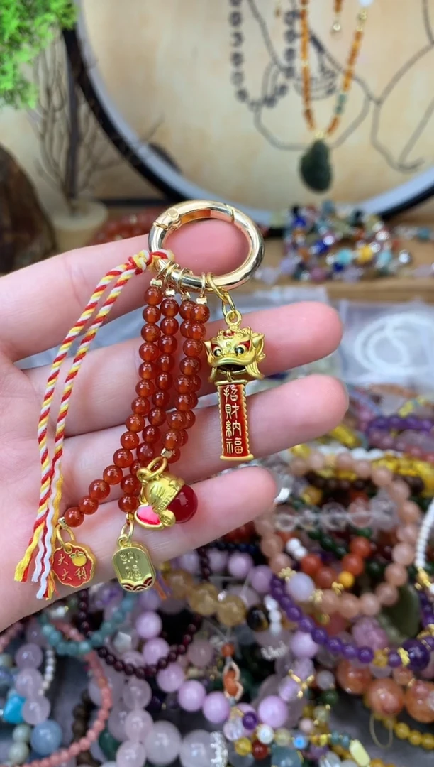 【闪购商品】玛瑙挂件未镶嵌182手串