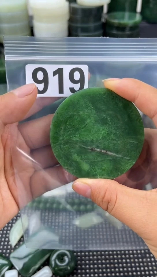 和田玉未镶嵌珠宝半成品镯芯
