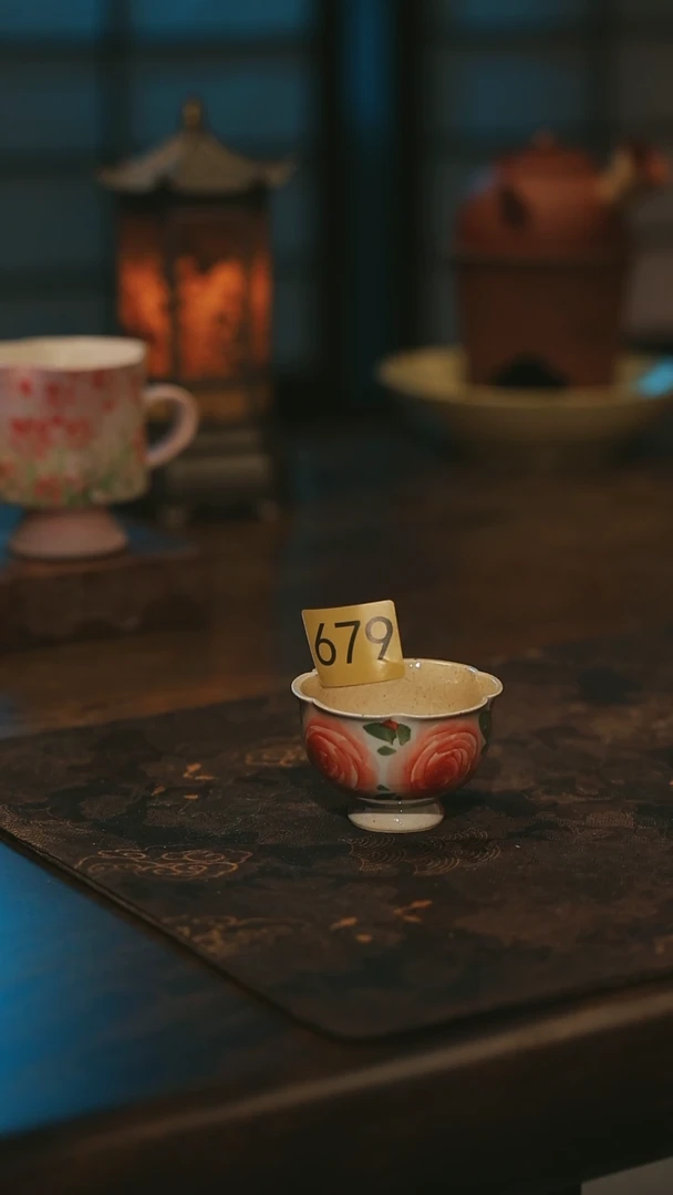 陶瓷景德镇高温釉下彩绘设计师款式