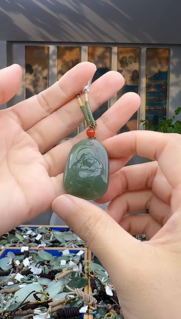 未镶嵌和田玉挂件拍一发一