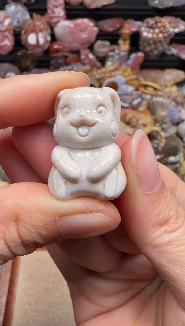 【闪购商品】硅化珊瑚(珊瑚玉)颈饰未镶嵌560