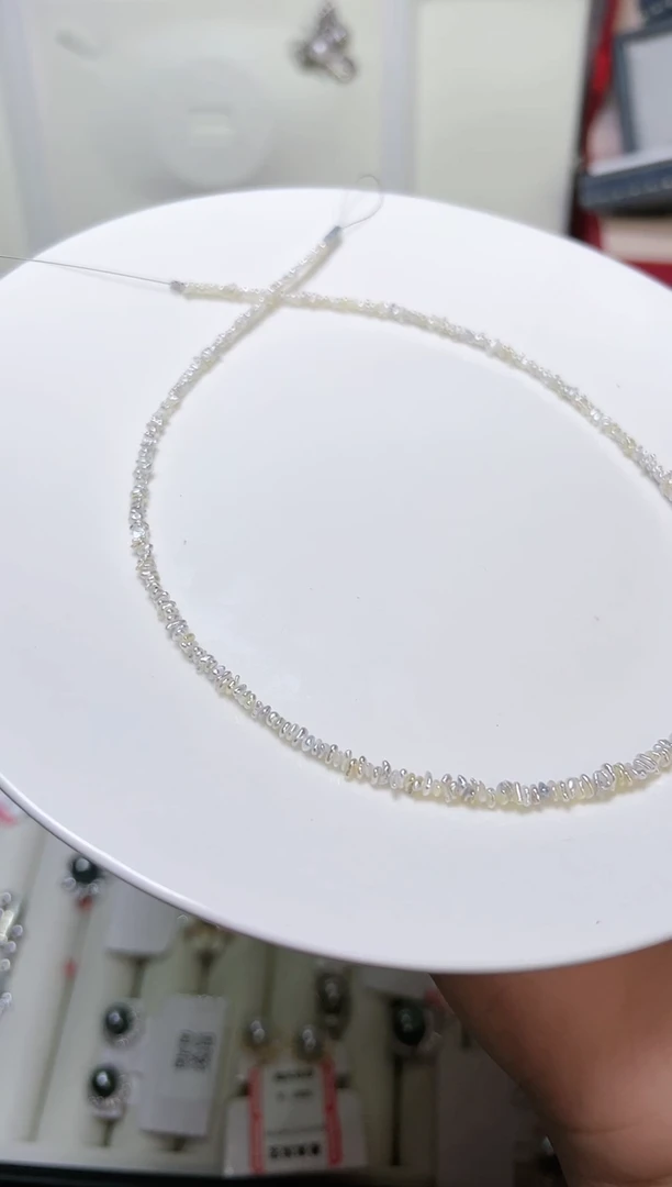 【闪购商品】海水珍珠耳饰银S925镶嵌7568