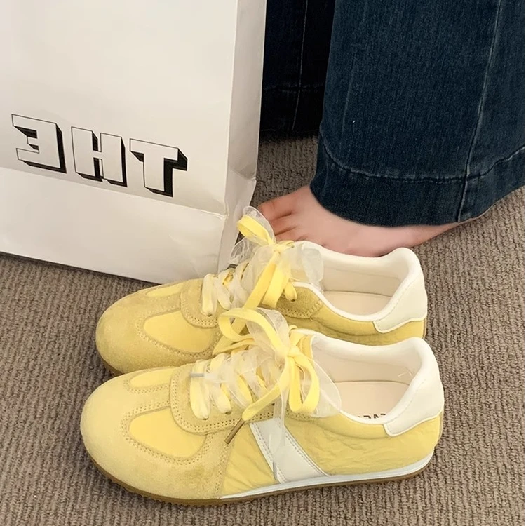 Moleubak阿甘鞋女鞋子2025新款夏季德训鞋运动休闲鞋百搭板鞋