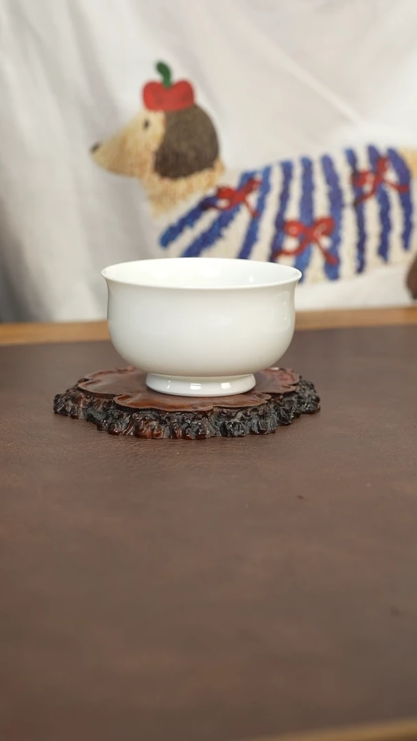 景德镇白胎炉式杯
