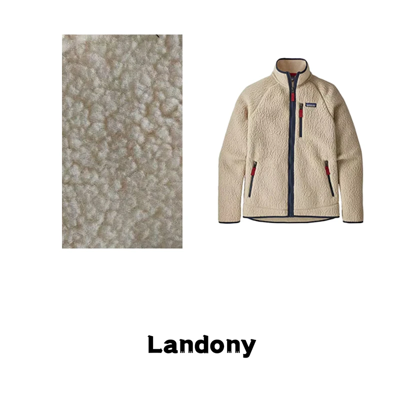 Landony【品质】巴系列 Retro Pile 复古抓绒立领拉链绒感外套