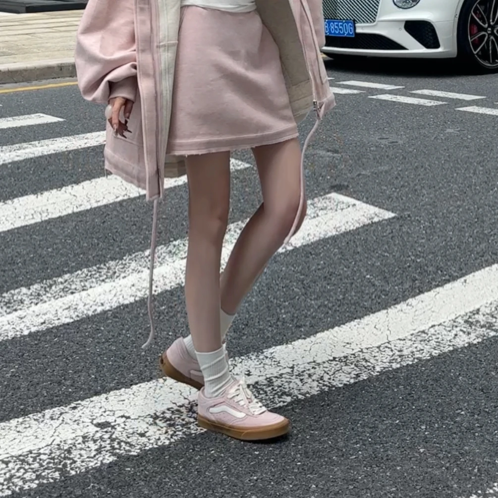 AMAZING IN | 棉质 | 纯色显瘦松紧腰半裙女A250808-AI58CSK8124B