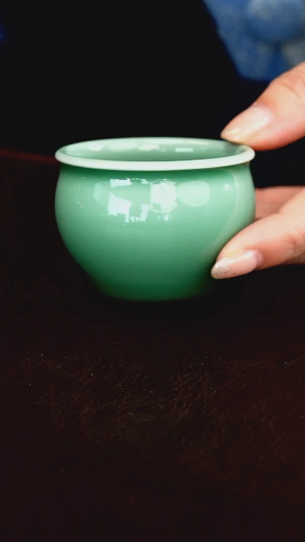 E**i青瓷手工茶器包邮