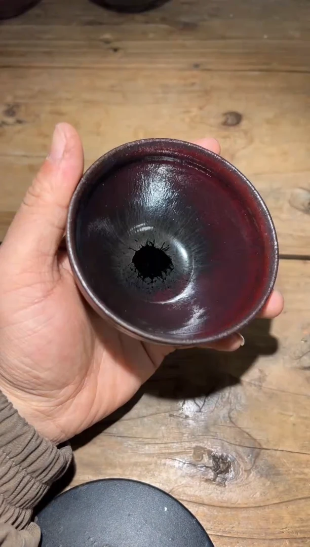 茶盏老木头精选柴烧376