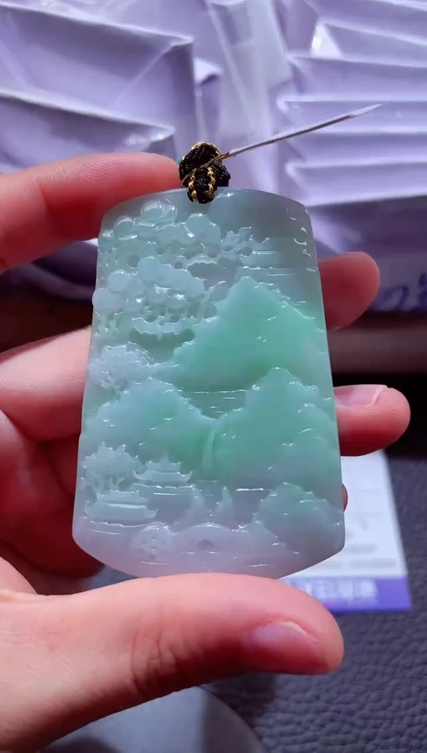 颈饰未镶嵌翡翠00007736