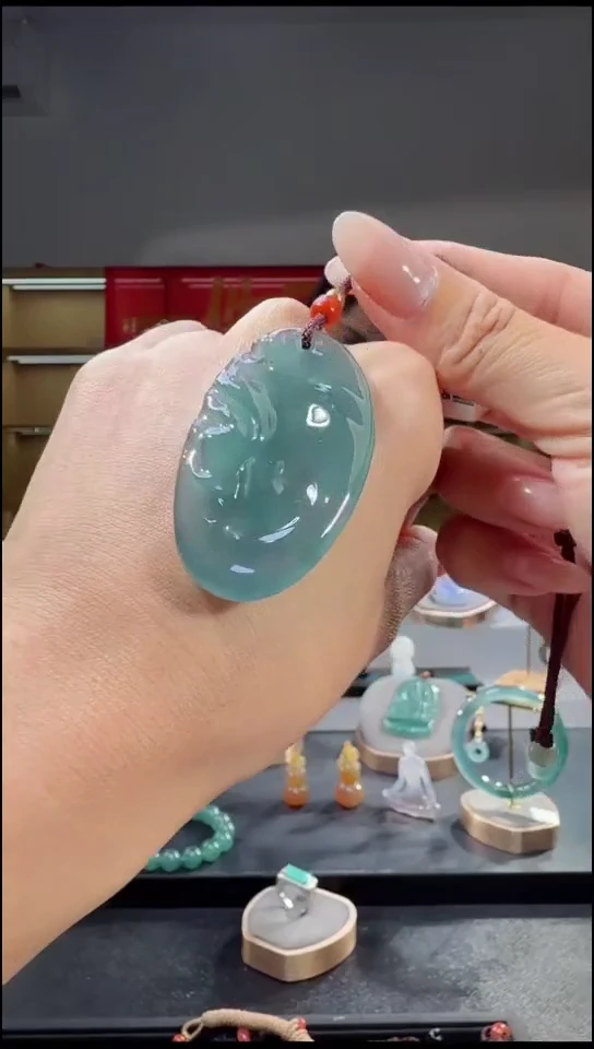 吊坠(不含链)未镶嵌翡翠悟道