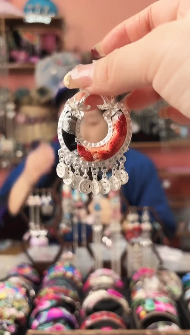 香**生艺枝独绣手工饰品1