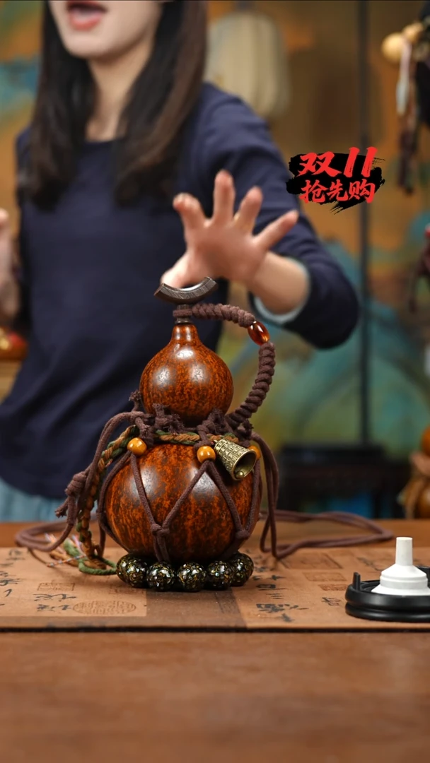 YH072网兜款酒葫芦不包手串